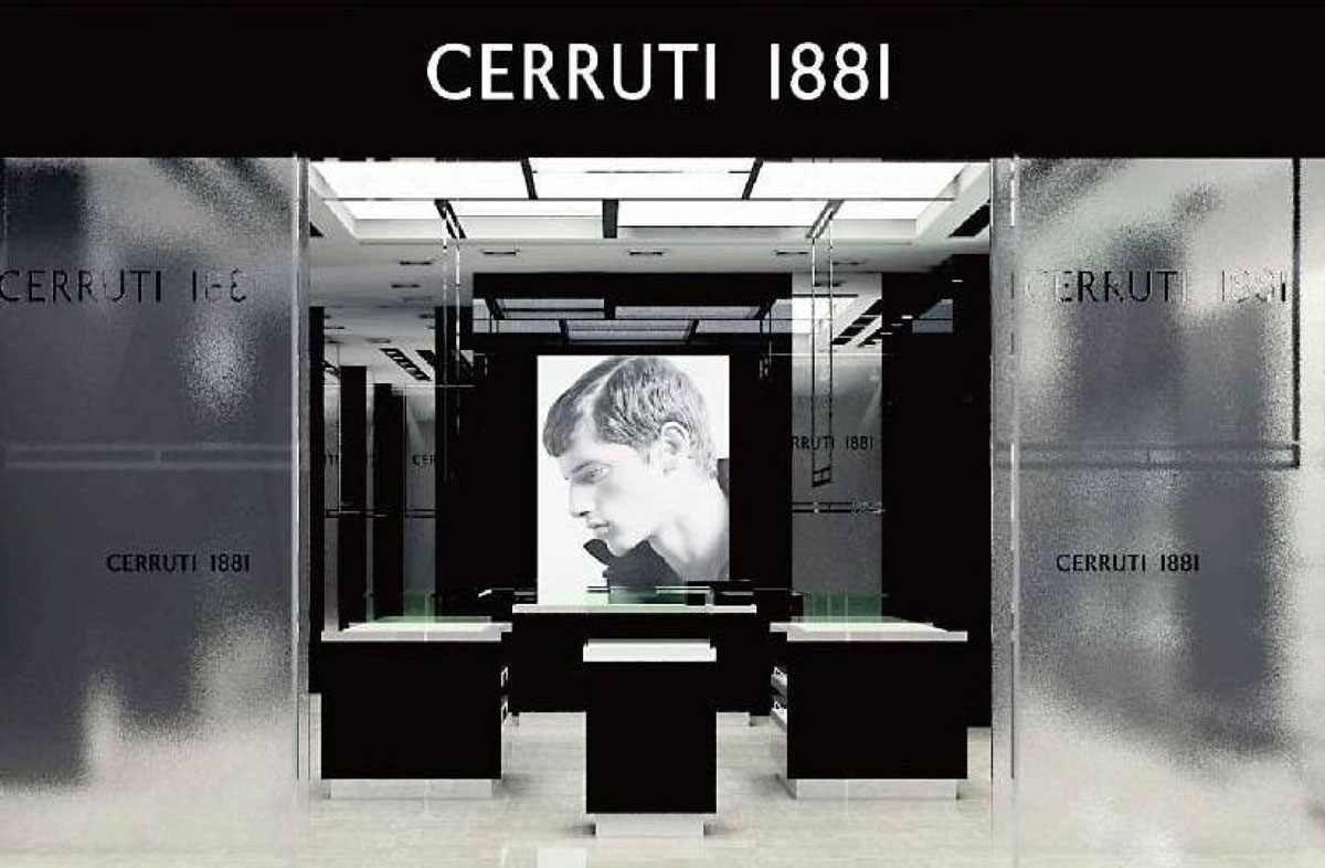 CERRUTI 1881—品牌商店设计(图3)